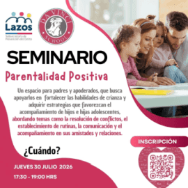 Invitación Seminario de Parentalidad Positiva